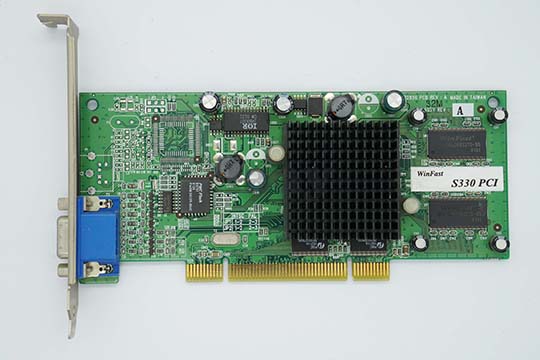 丽台Winfast S330 PCI 32MB显示卡（nVIDIA GeForce 2 MX200芯片）